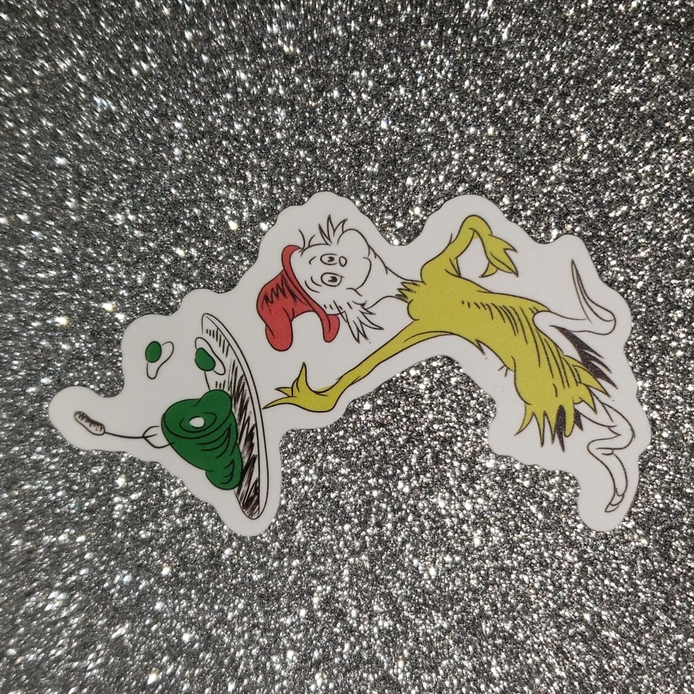 BOOK waterproof sticker DR. SEUSS